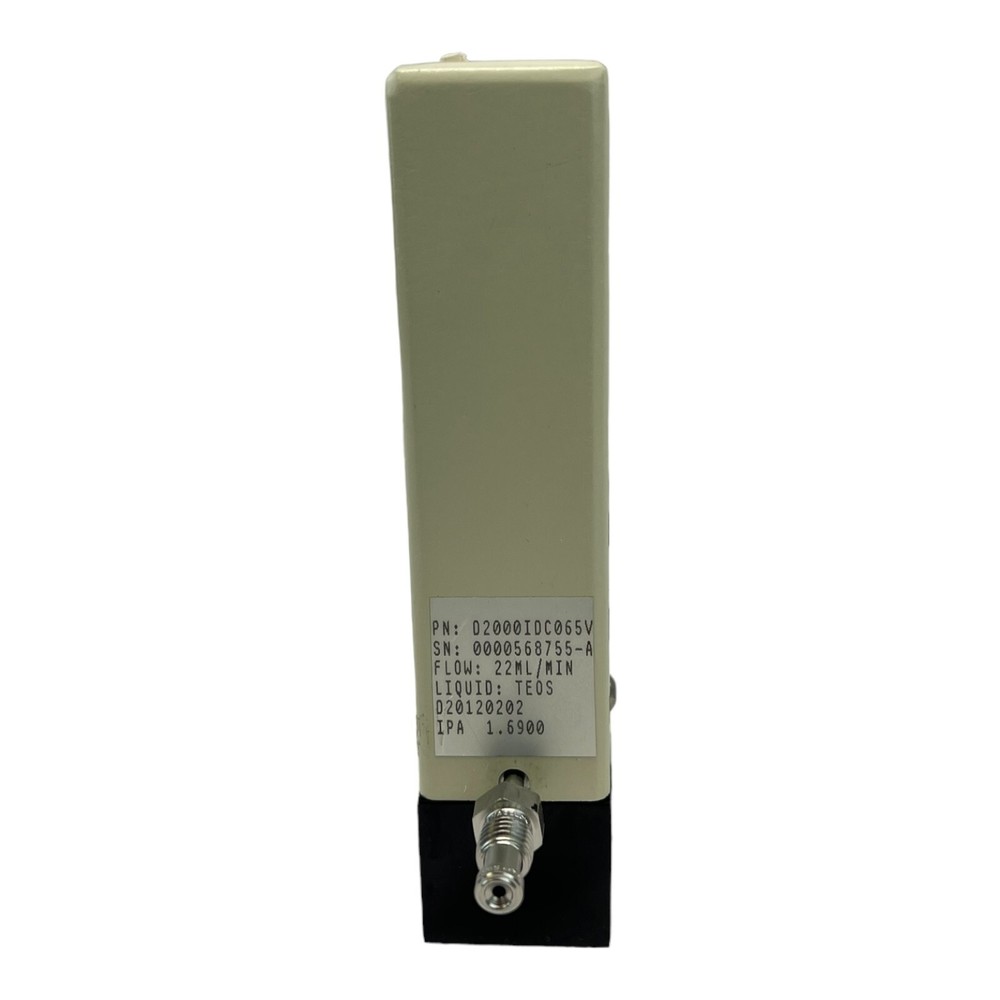 PARKER PORTER DIGITAL LIQUID FLOW CONTROLLER D2000IDC065V 22ML/MIN TEOS