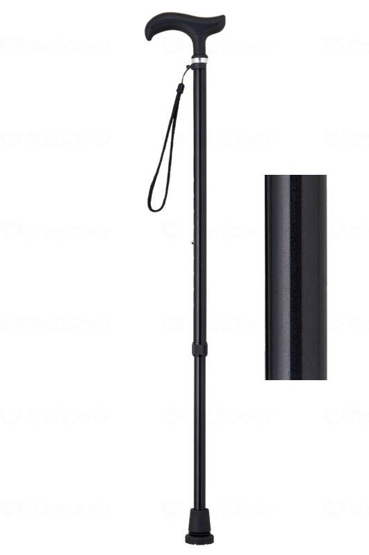 Welfan Magokoro Walking Cane Basic 9791 Black