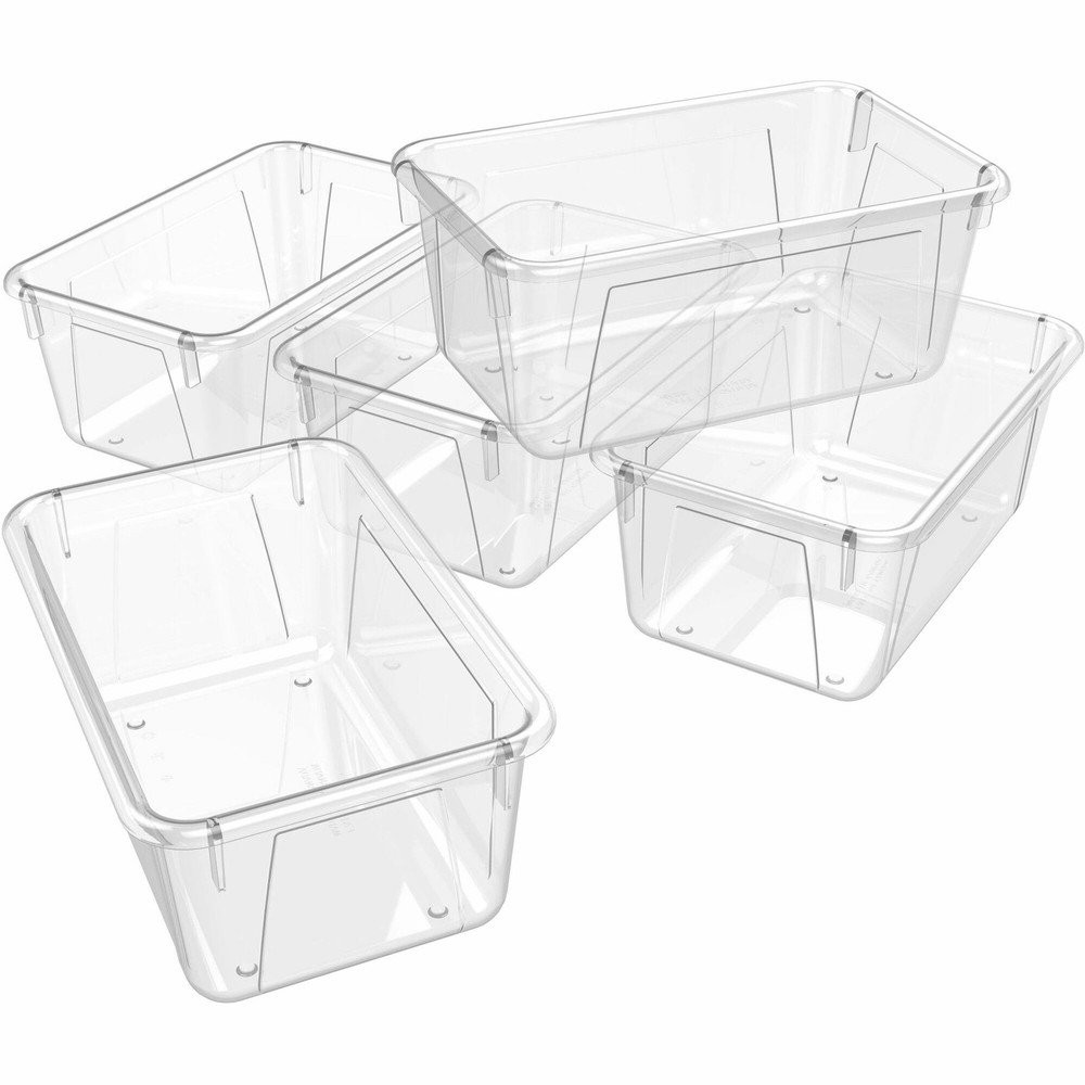 Storex Crystal Clear Cubby Bin (62464u05c)