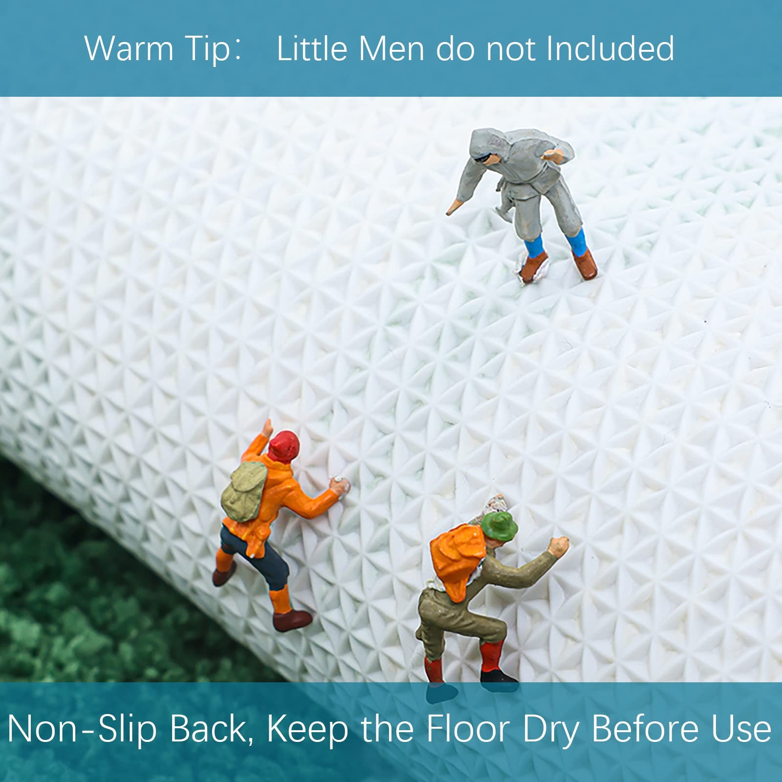 Bathroom Runner Rugs - Extra Large Green Bathroom Rug for Bathtub, Shower Roo...