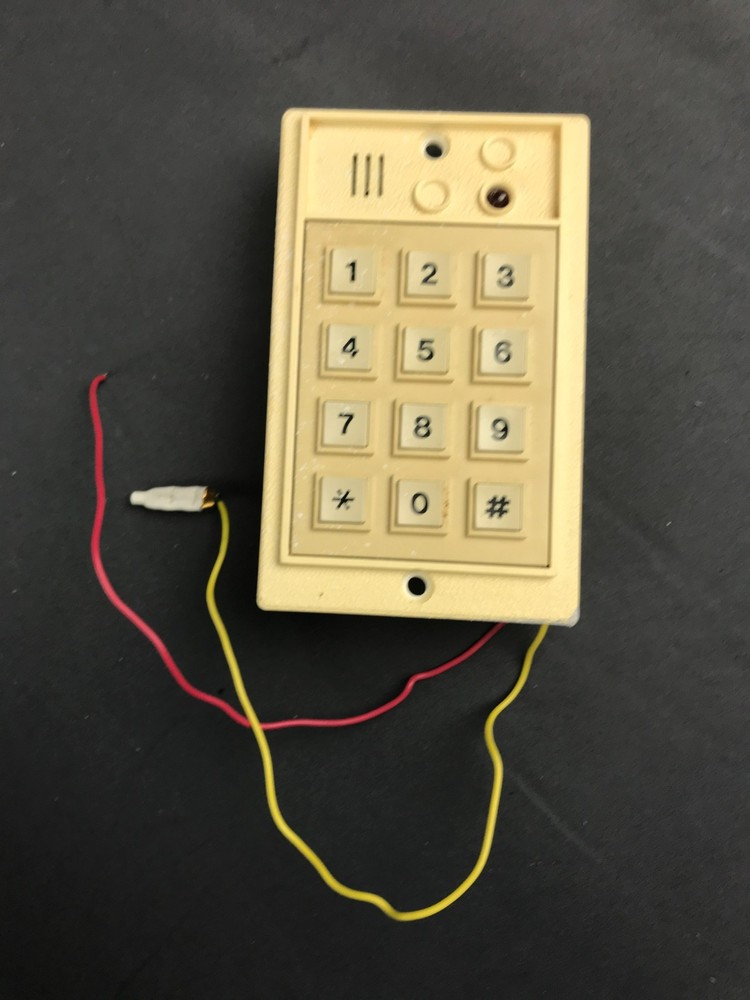 Ademco Alarm Keypad Vintage