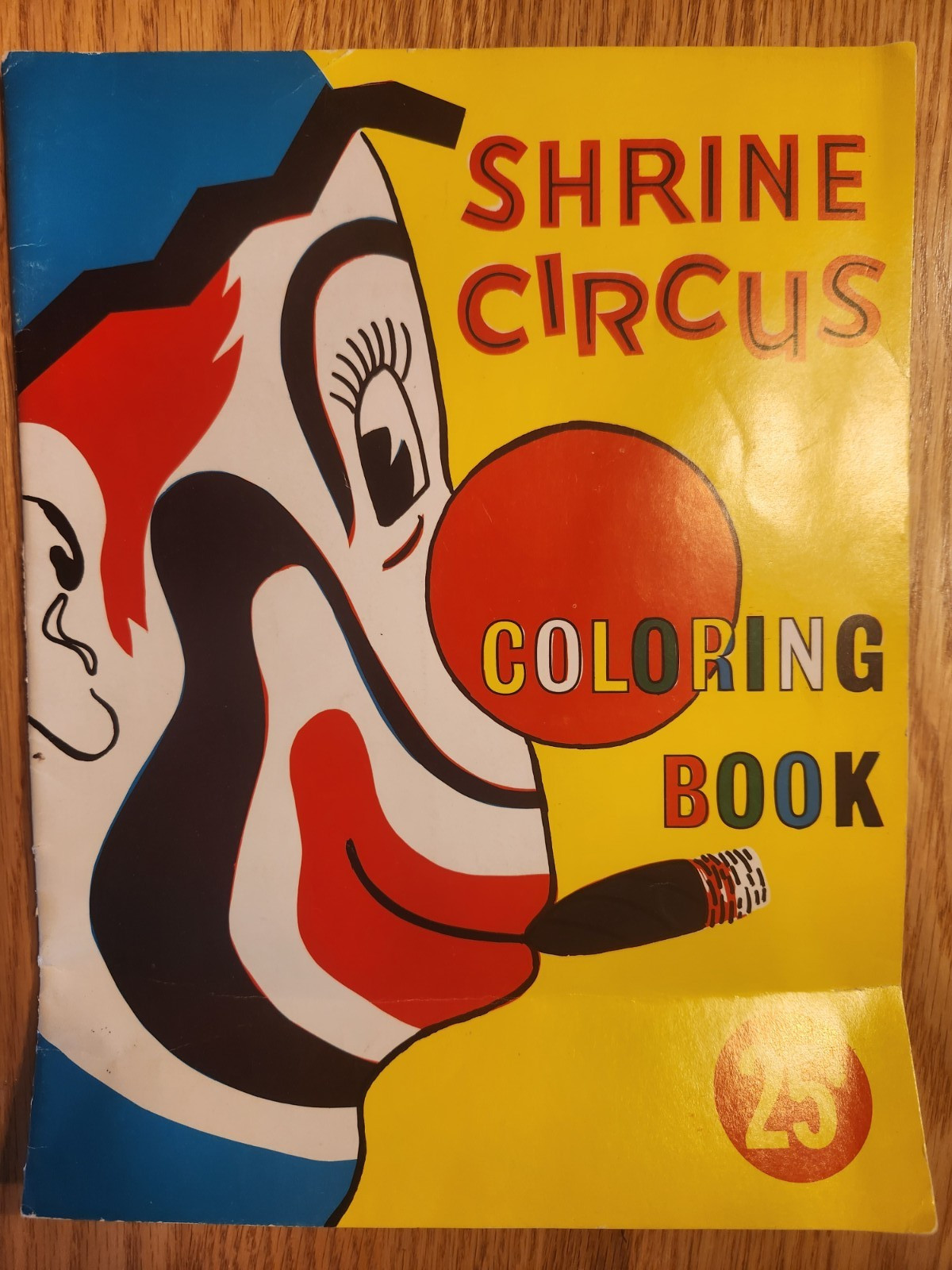 Shrine Circus 1964 Coloring Book
