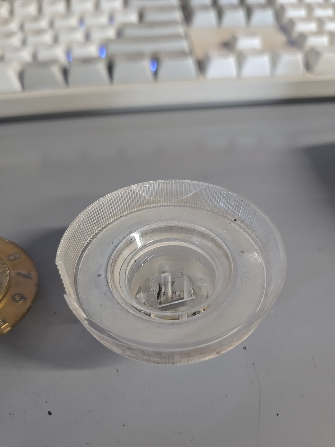 VINTAGE PHILCO PREDICTA TV KNOB CHANNEL SELECTOR CONT