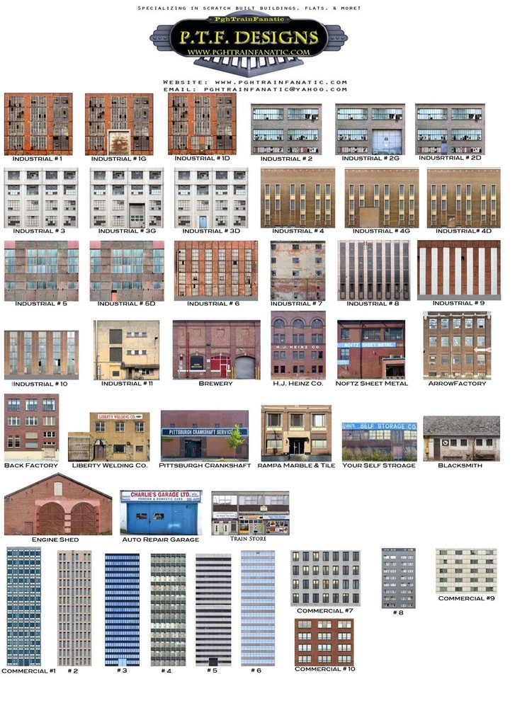 O Scale Scratch Built Engine Shed House Building Front/Flat, w/ LED MTH Lionel