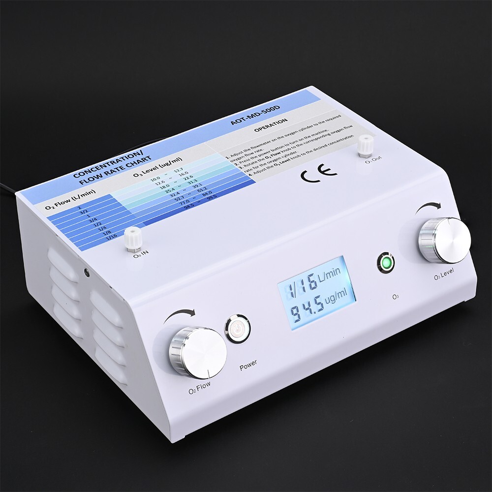 LCD show ozone concertration medical ozone machine ozone therapy generator