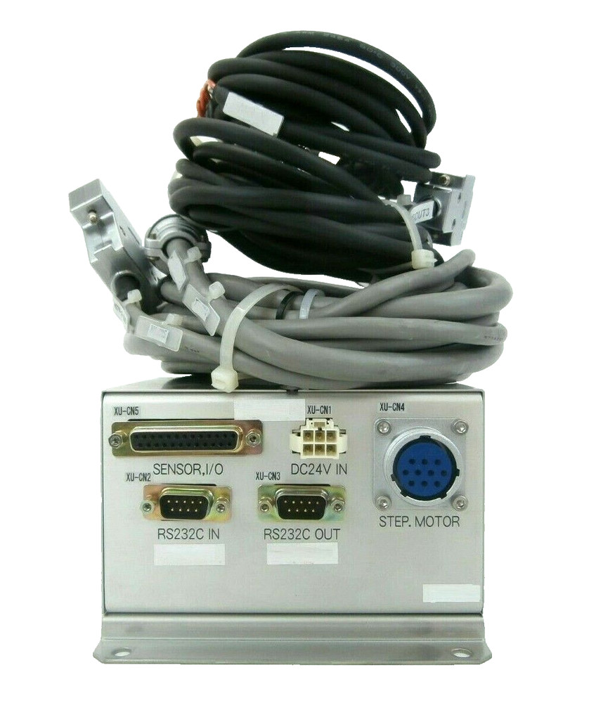 Rorze Automation CURT-2102-4 Robot Linear Track Controller with Cables Working
