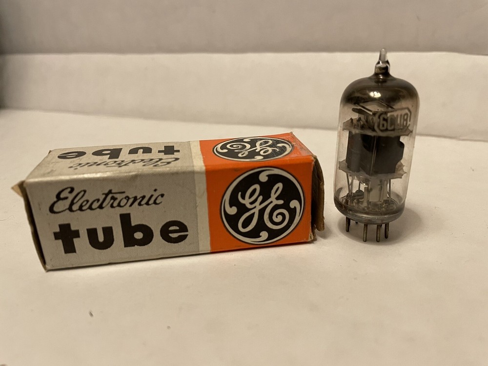 GE 6CU8 Electronic Tube