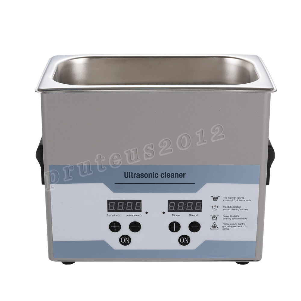3.2L Ultrasonic Cleaner with Timer Heating Machine Digital Sonic Cleaner