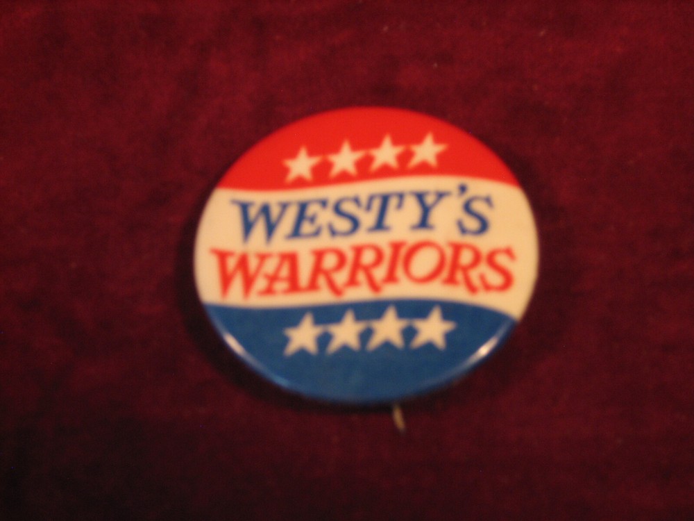 Vintage Westy's Warriors Pin
