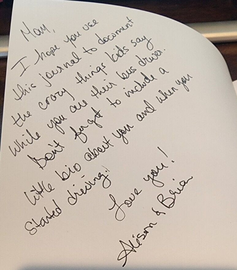 School Bus Driver Rules Work School Busdriver: Journal Notebook Birthday Gift