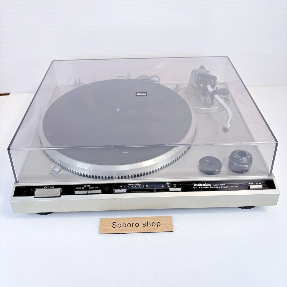 Technics SL-Q3 Turntable Quartz Direct Drive Fully Automatic Test Video