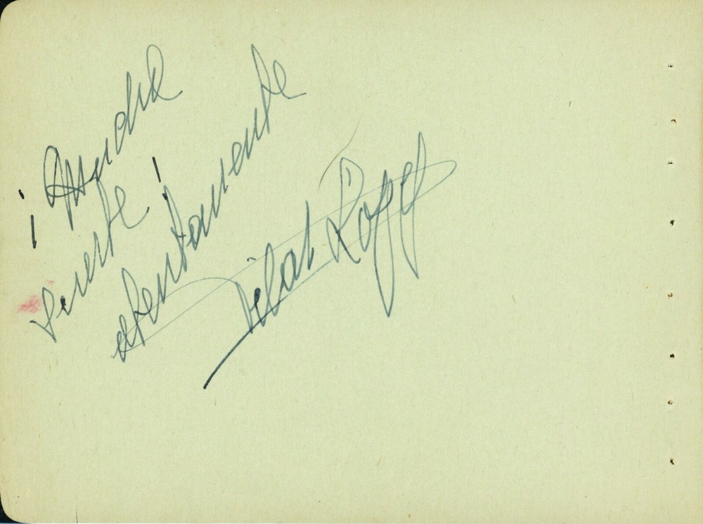 Vintage MYSTERY AUTOGRAPHS