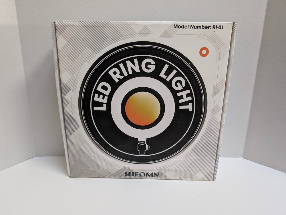 LED Ring Light Model:R1-01 Opened Never Used