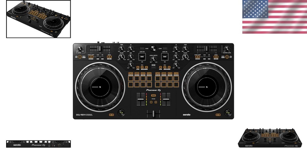 DDJ- 2-Channel DJ Controller - Unleash Your Creativity with Serato