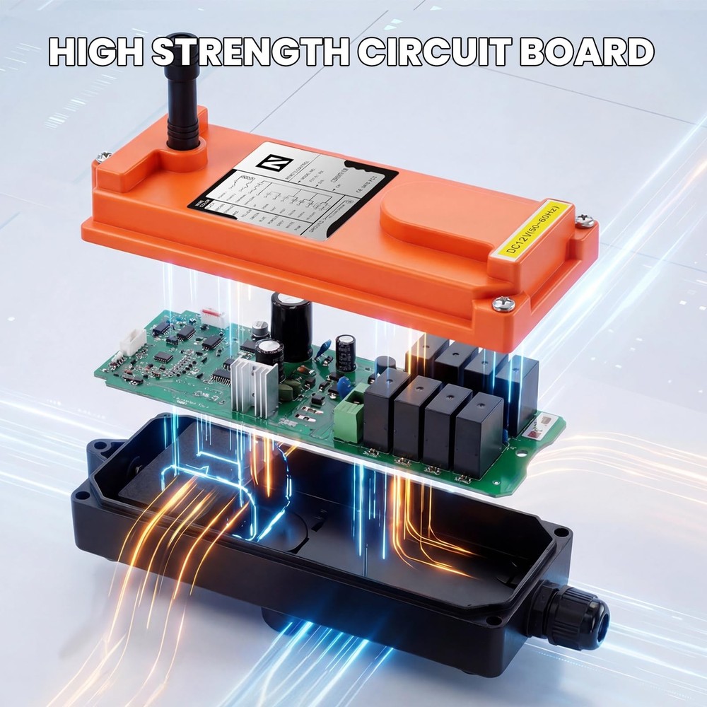 Wireless Crane Remote Control 12V Industrial