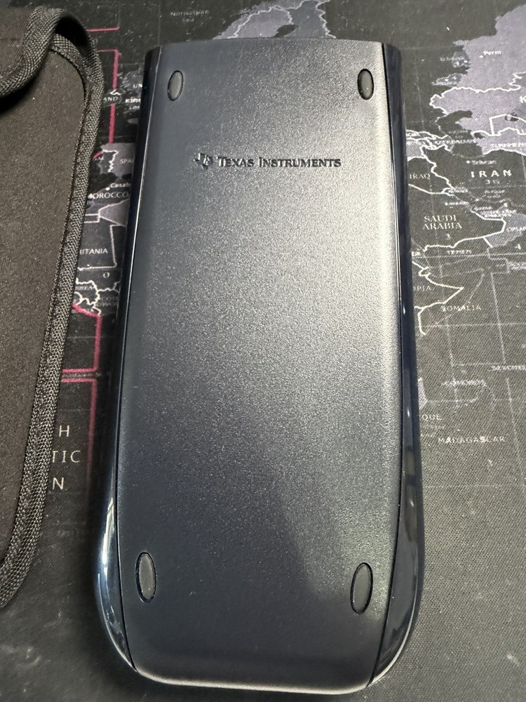 Texas Instruments TI-84 Plus Graphing Calculator Black With Cover