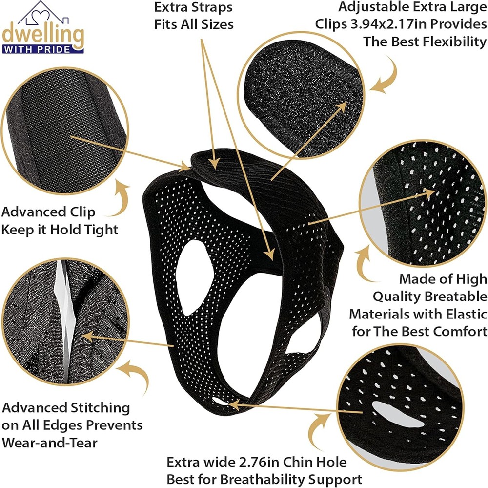 Anti-Snore Chin Strap for CPAP Users