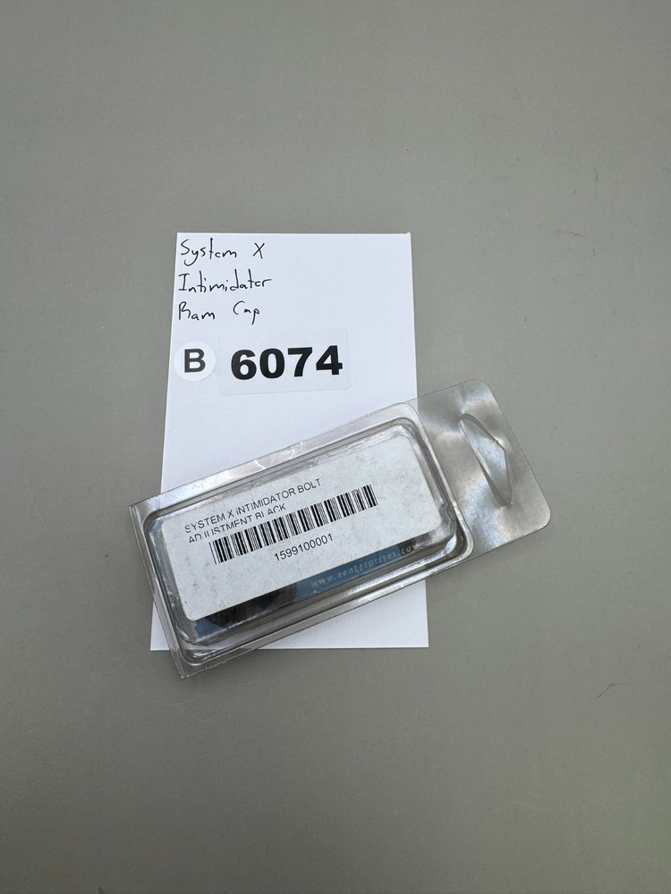 System X Intimidator Ram Cap-Gloss Black