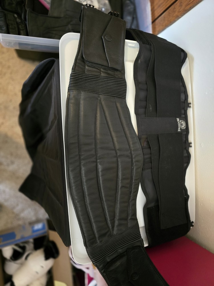 2 Lumbar Support belts for motorcycle riding