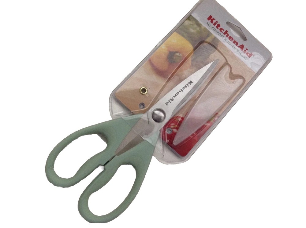 New KitchenAid Kitchen Shears Scissors Mint Green Pea (HPIA)