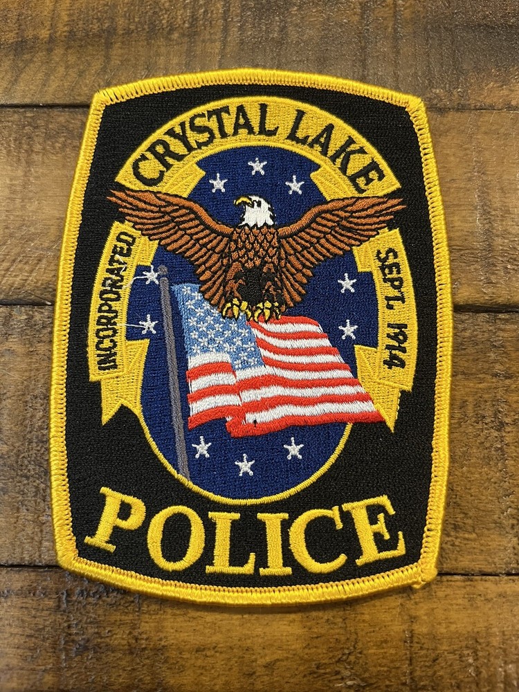 ILLINOIS IL CRYSTAL LAKE POLICE NICE PATCH SHERIFF