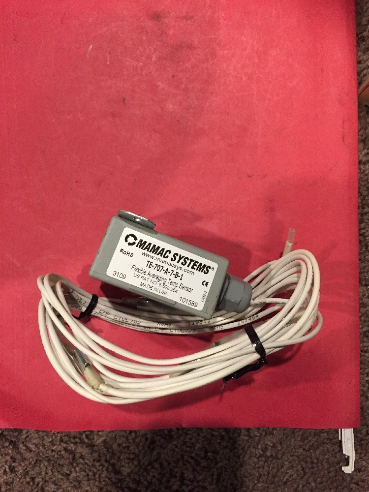 MAMAC SYSTEMS TE-707-A-7-B-1 Flex. Averaging Temp. Sensor NOS NIB