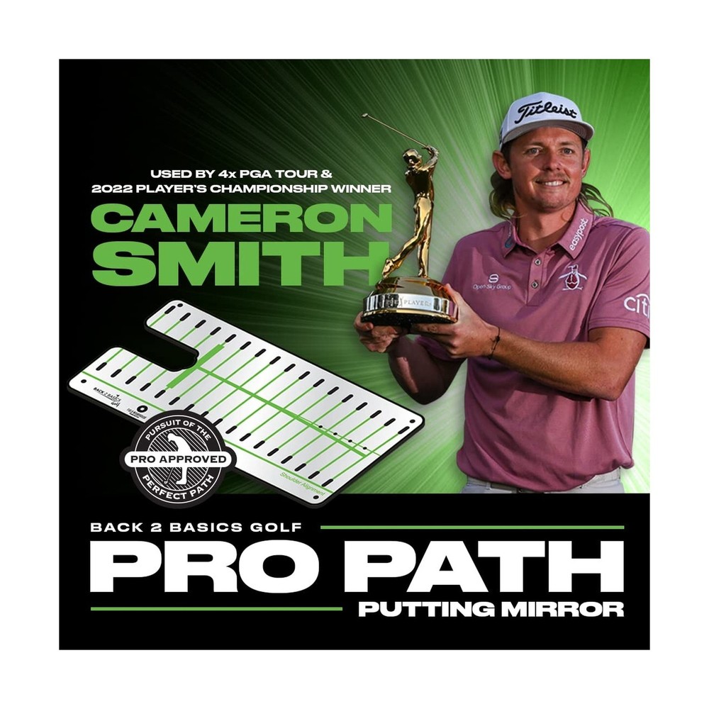 Unlock Your Potential: Back 2 Basics - Play-Off Putting Mat & Pro Path Mirror...