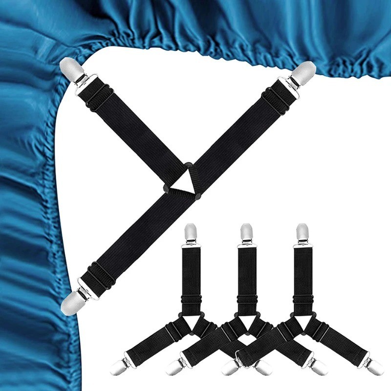 Non Slip Triangular Sheet Clip Adjustable Sheets Mattress Covers Sofa Cushion