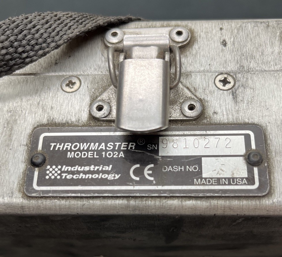 Industrial Technology Throwmaster 102A Cable Test Set for Telephones Untested