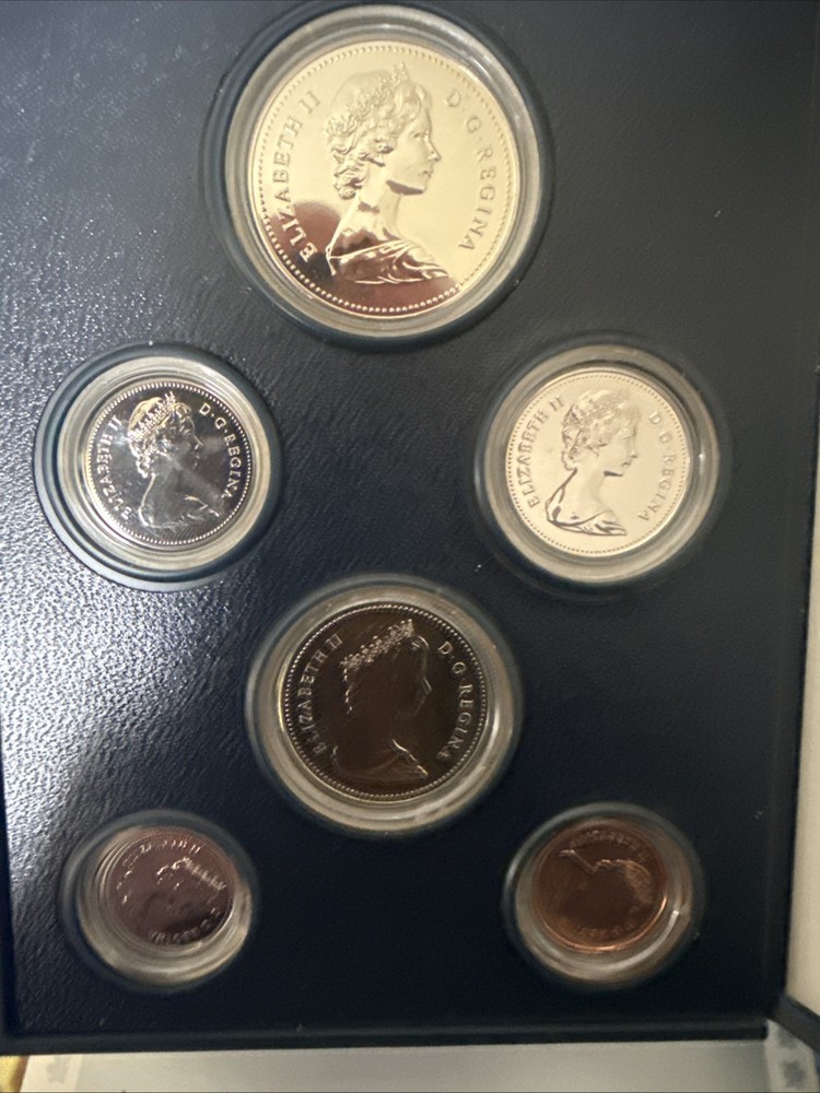 1985 Canada Coin Set