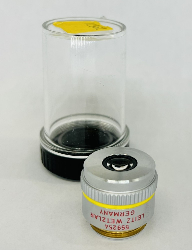 Leitz NPL Fluotar 10X/0.22 Strain Free Microscope Objective Infinity 559254