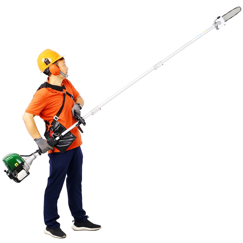 9 in 1 Multi-Functional Trimming Tool 4-Stroke with Pole Saw String Trimmer 38CC