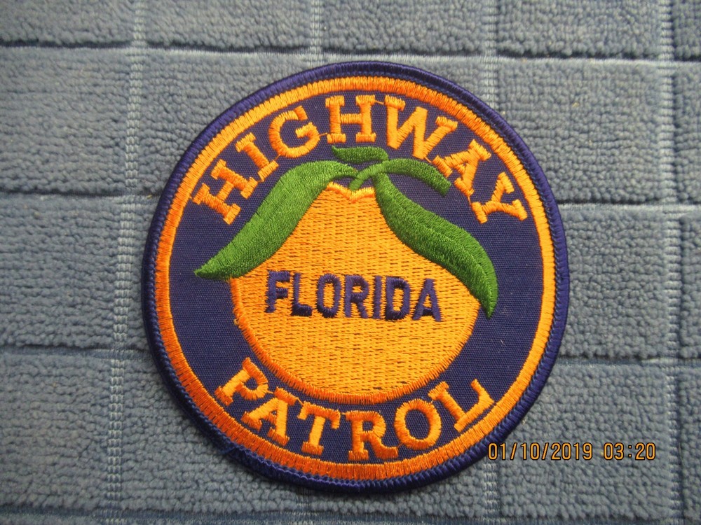1 florida state police patch for display only