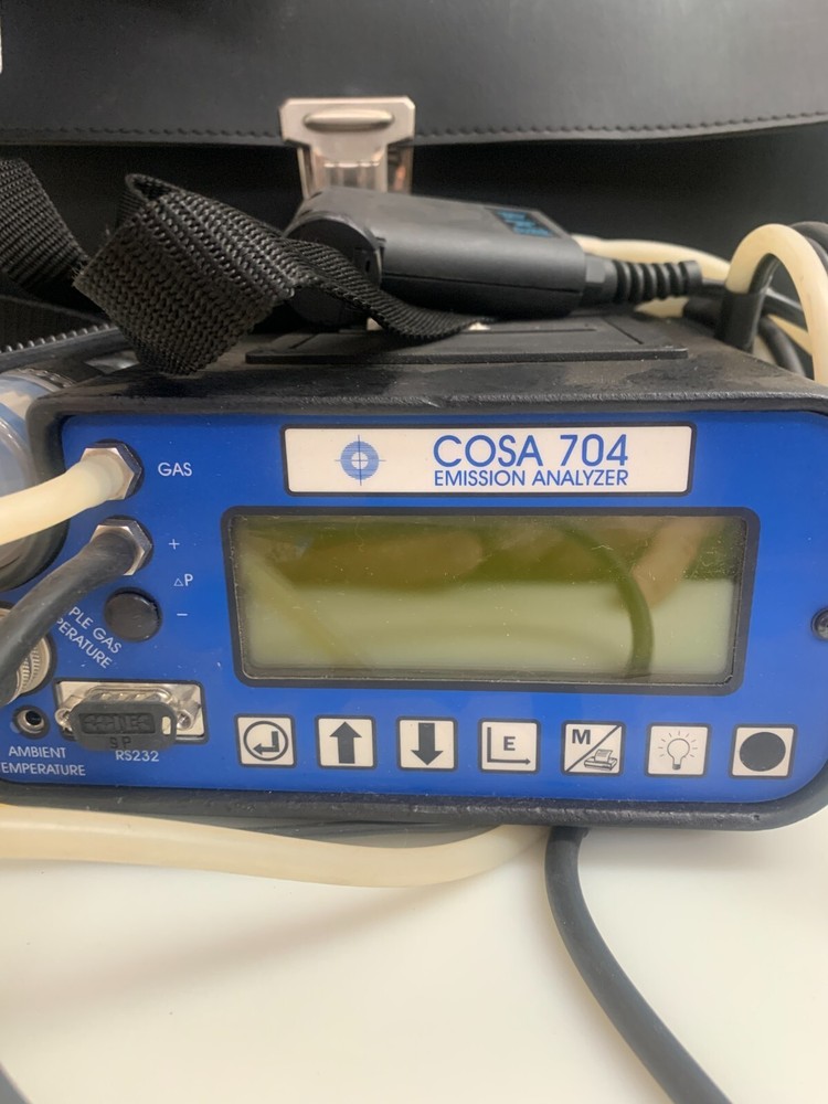 COSA 704 Portable Emission Analyzer (In case / Used)