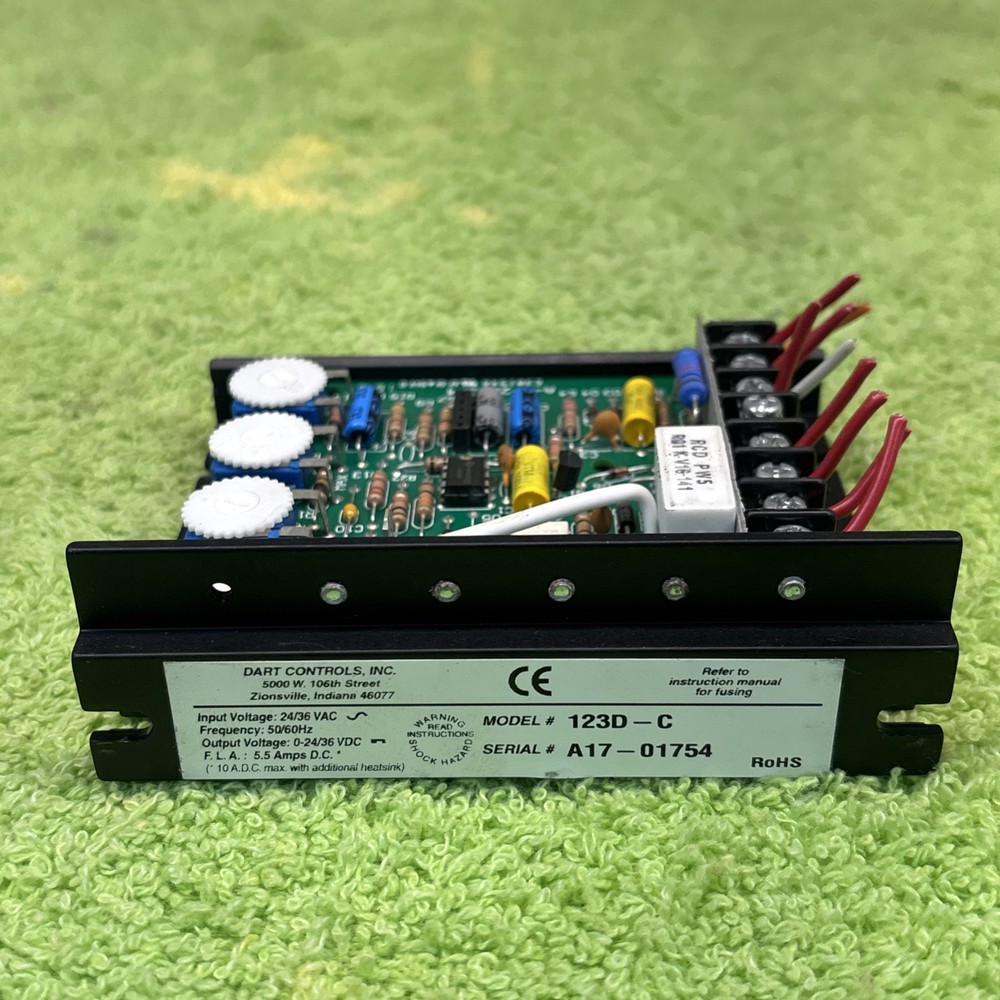 Dart Controls 123D-C DC motor speed control.