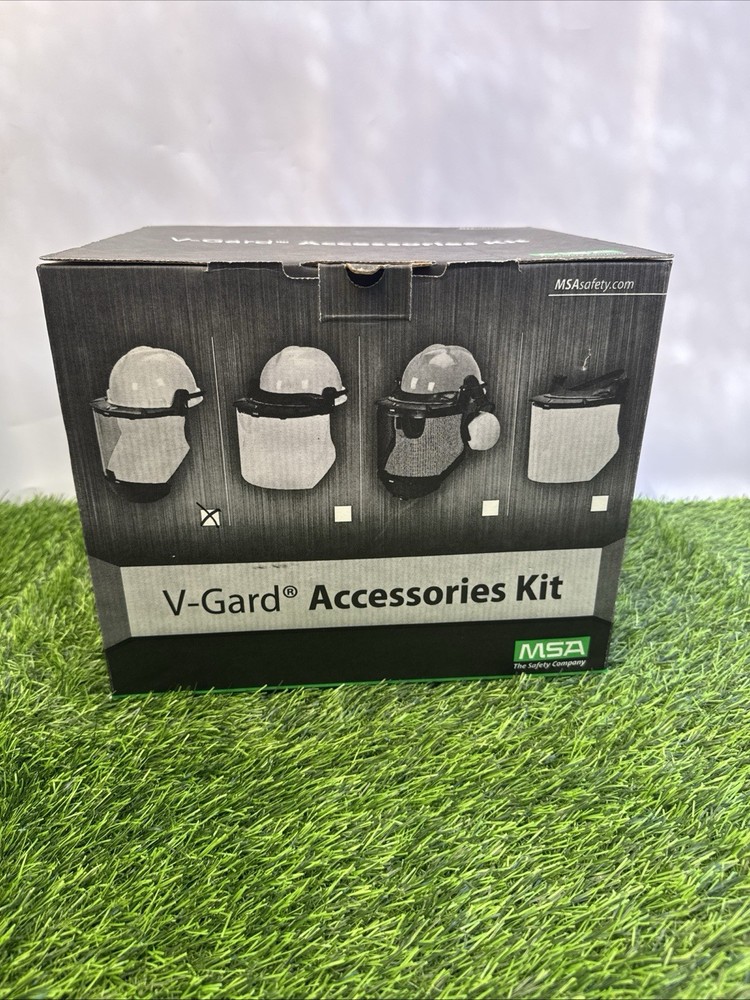 MSA “V-Gard” Full Face Protective Visor 10118696 New Open Box