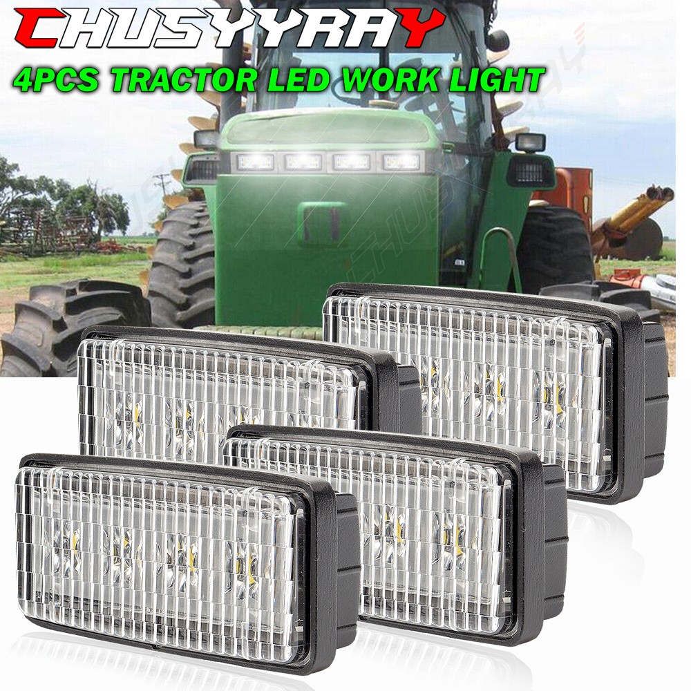 LED Headlight For Deere Crawler Dozers lights replace R161288 RE306510