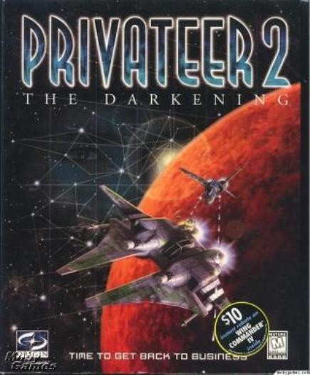 Wing Commander Privateer 2 The Darkening PC CD command space fighter combat game