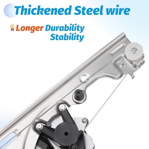 Power Window Regulator with Motor Compatible with Chevy Front Left Driver Side