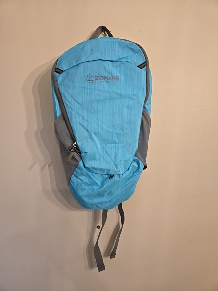 ZOMAKE Gray Ultra Lightweight Packable Backpack H2O Resistant Hiking Daypack