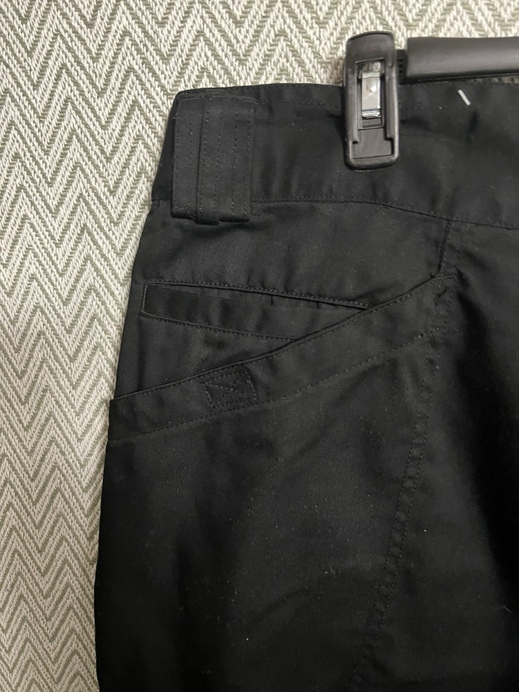 5.11 Tactical Black Cargo Pants 44/32 Solid Polyester Cotton