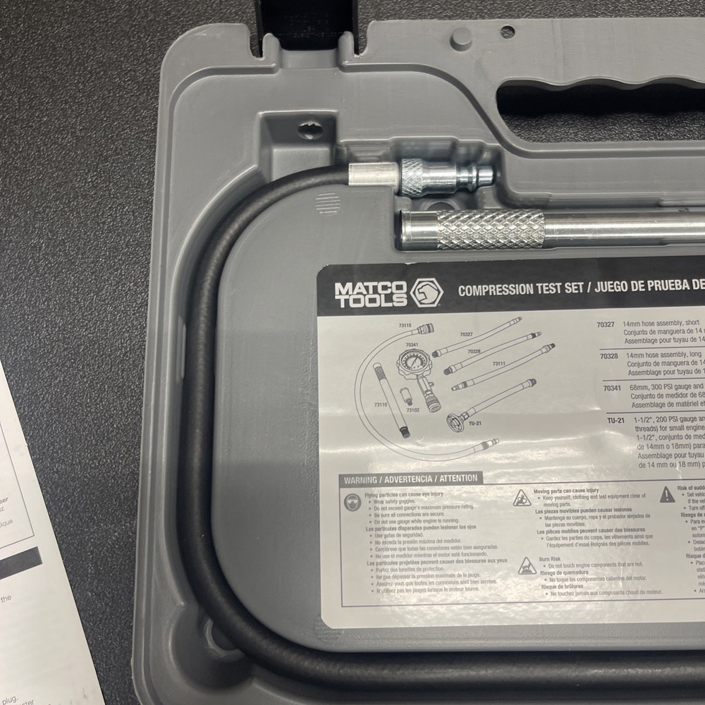 Matco Compression Tester Kit CT166AK / NEW