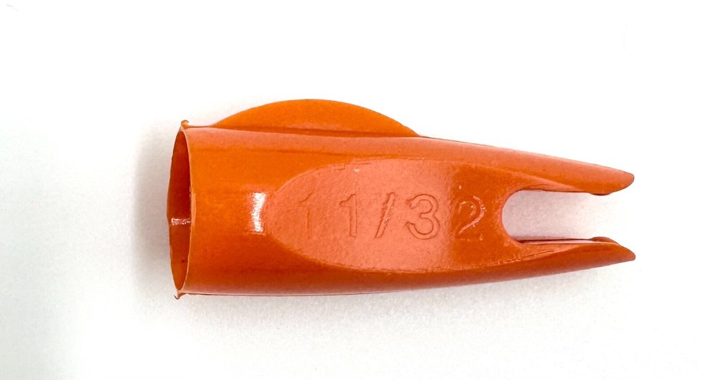 Bohning Classic Nocks 11/32 Orange, dozen pack