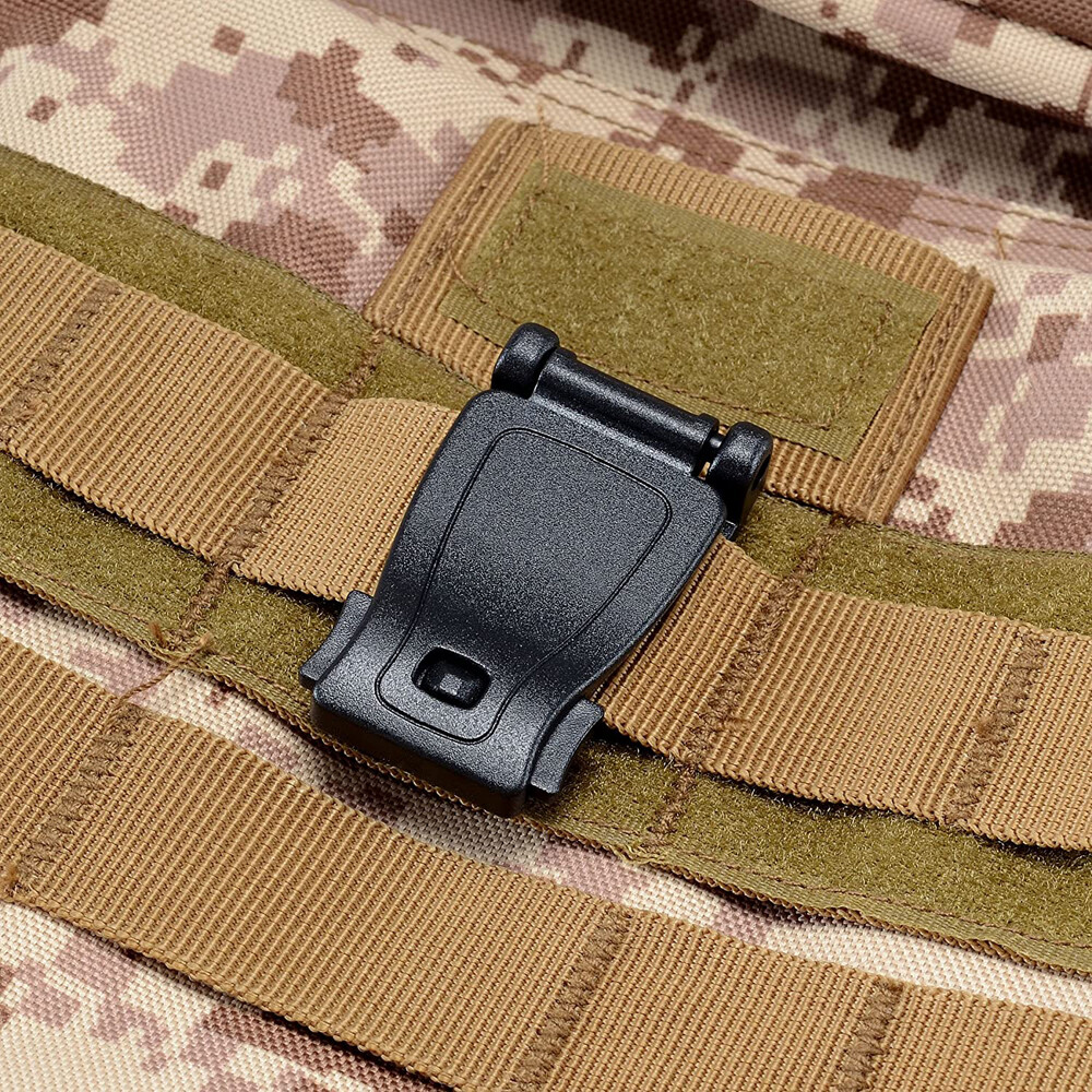 Multipurpose MOLLE Clip Strap Tool Web Dominator Buckle Backpack Molle Tool
