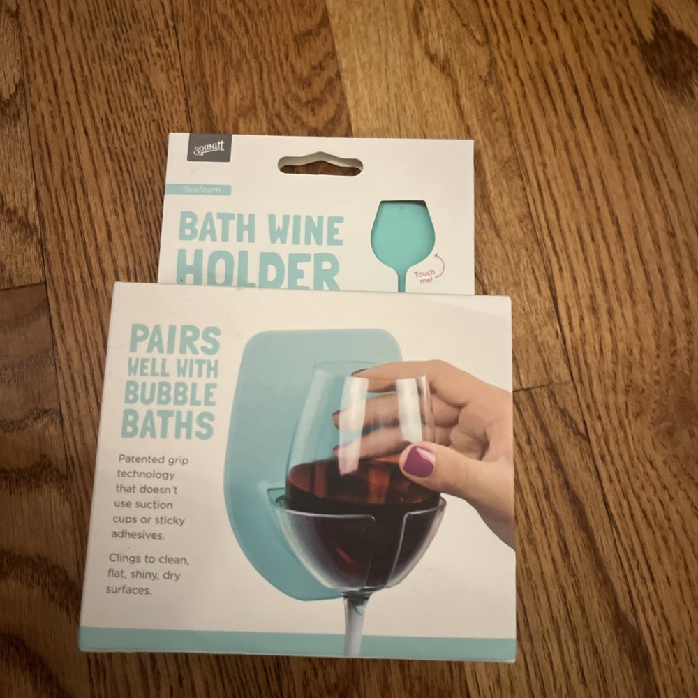 Bath Wine Holder Seafoam