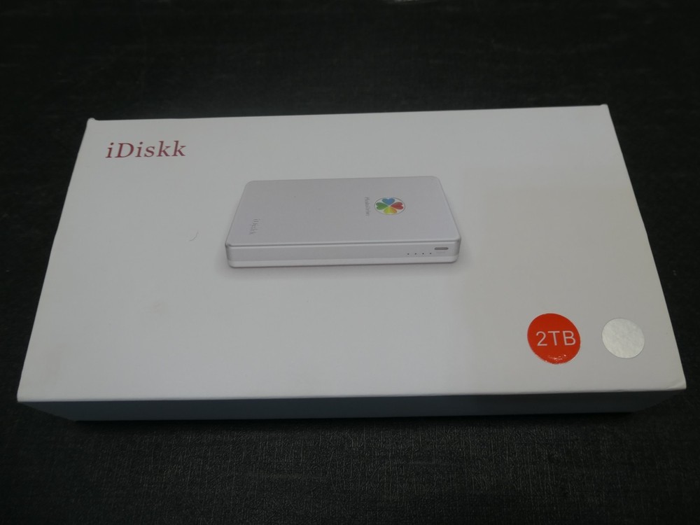iDiskk 2TB App-le Certified External Hard Drive for iPhone 17 & iPad Android ...