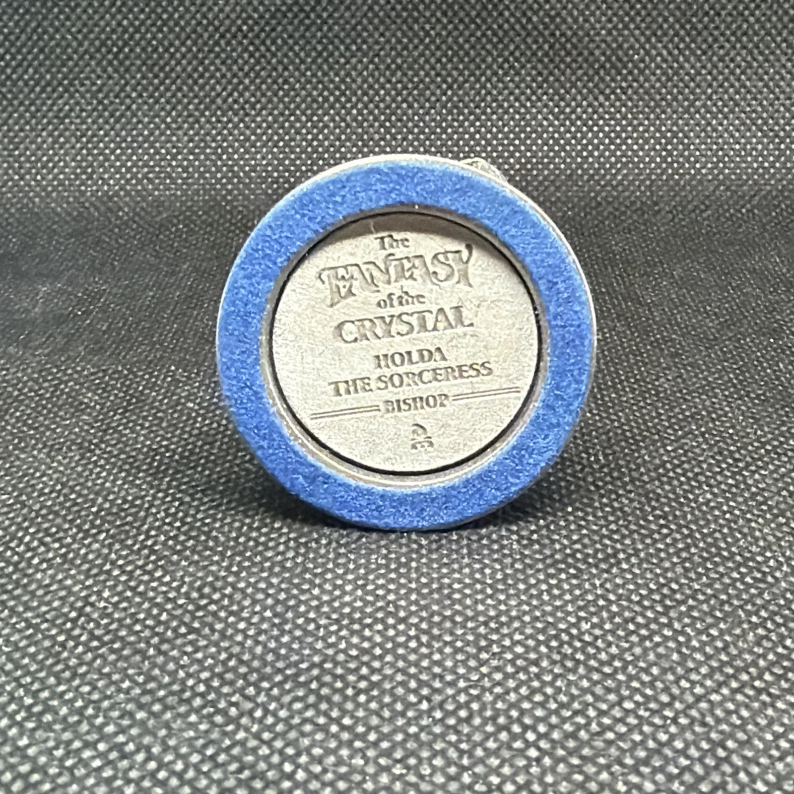 Danbury Mint Fantasy Of The Crystal Chess Holda The Sorceress Bishop Pewter