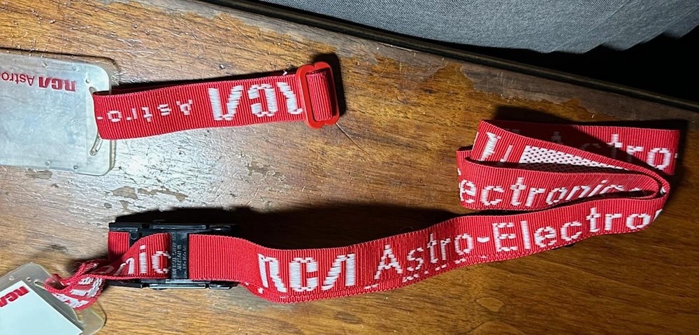 RCA Astro Electronics Travel Name Tags & Adjustable Strap #A205