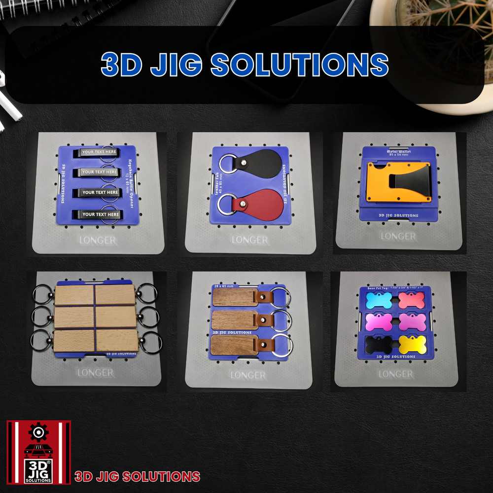 EufyMake E1 UV Printer Jig | Round Magnet Template