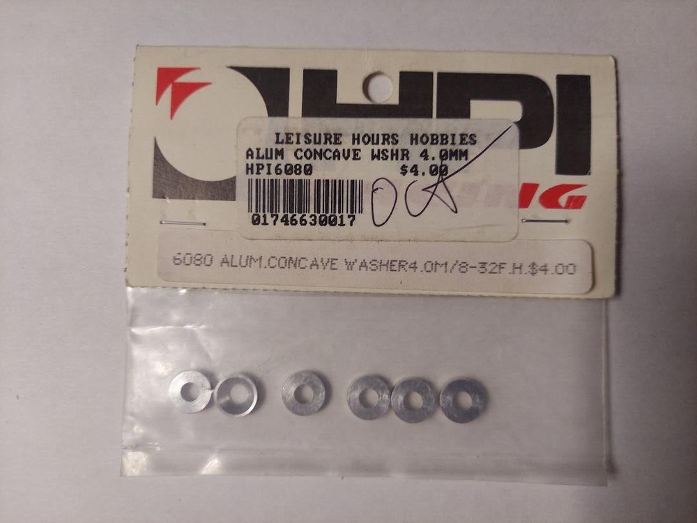 HPI 6080 ALUM CONCAVE WASHERS